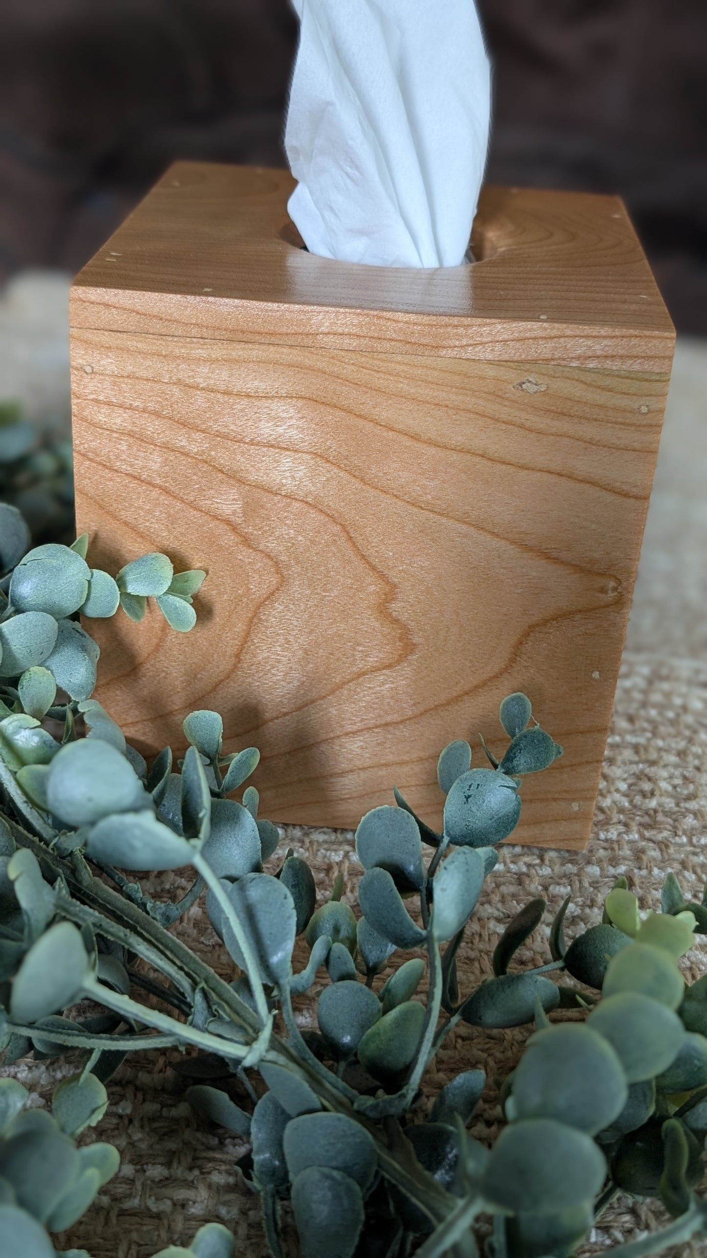 Cherry Cube Tissue Box Cover