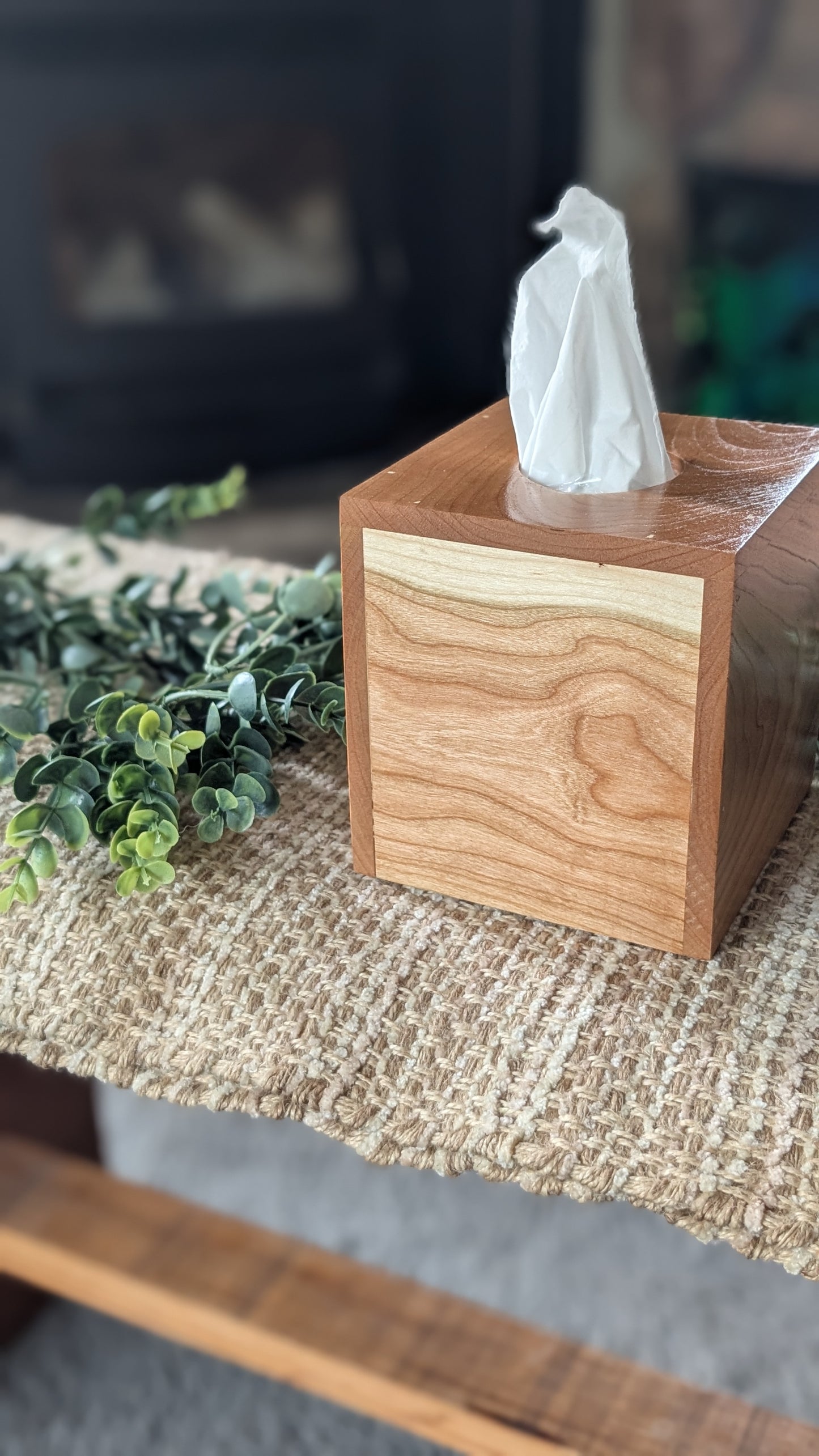 Cherry Cube Tissue Box Cover