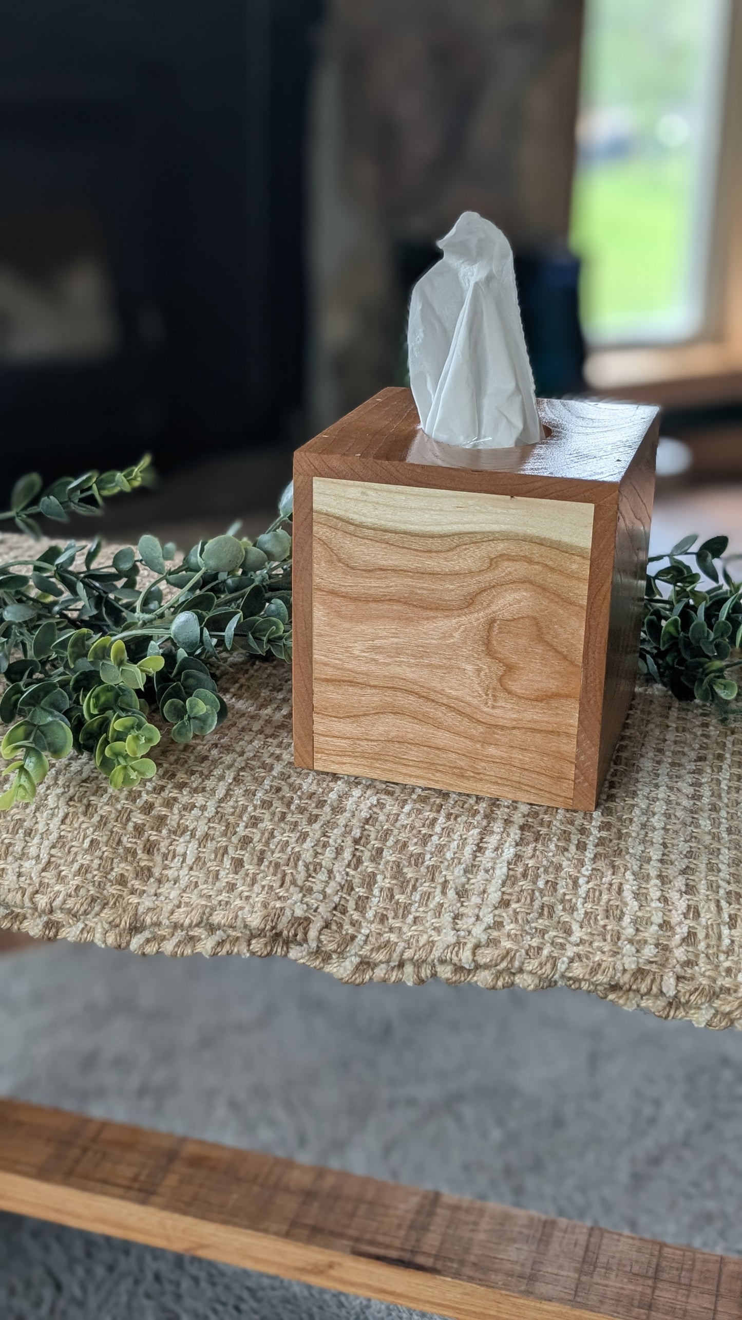 Cherry Cube Tissue Box Cover